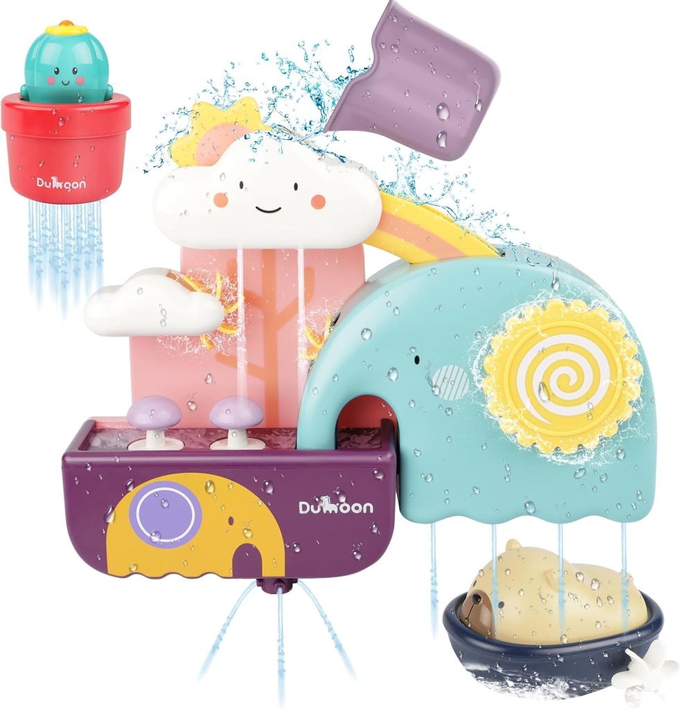 GILOBABY Baby Bath Toys Game, Shower Bath Baby Toy for 1,2,3+ Year Old Boy Girl Toddler Gift