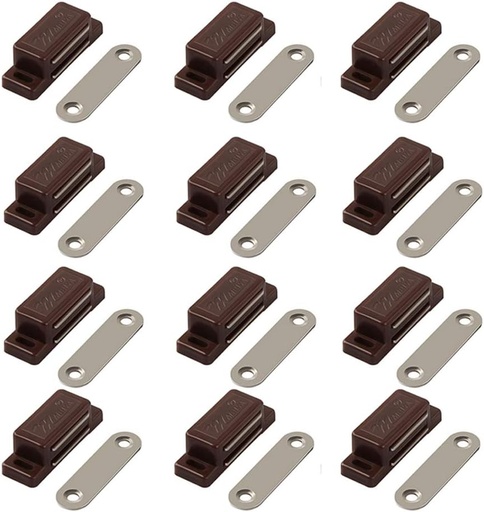 [ITM39441] Job Lot of 13 x Cabinet Magnet Latch - Best for Cabinet Doors, Cupboards, Drawers and Shutters - Cabinet Magnet