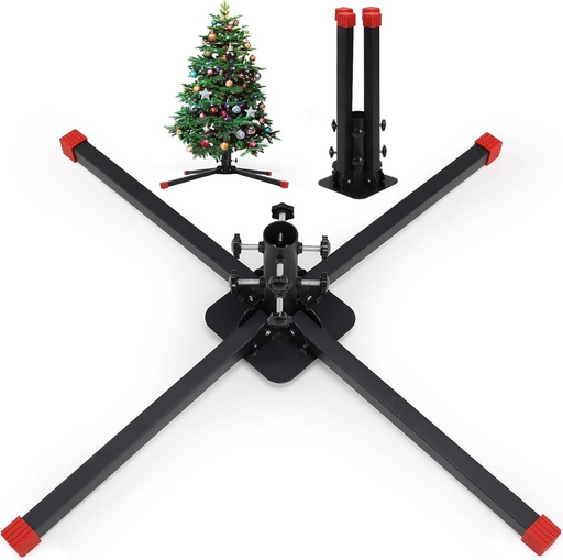 [ITM44859] Job Lot of 19 x INFLATION Foldable Christmas Tree Stand, Heavy Duty Xmas Tree Stand Base for 8-10 FT