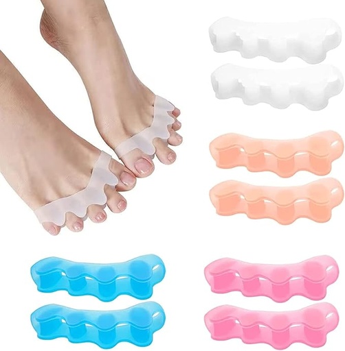 [ITM76185] Job Lot of 15 x Brand New Mroobest Silicone Toe Separator, Correction for All Toes, Toe Protection