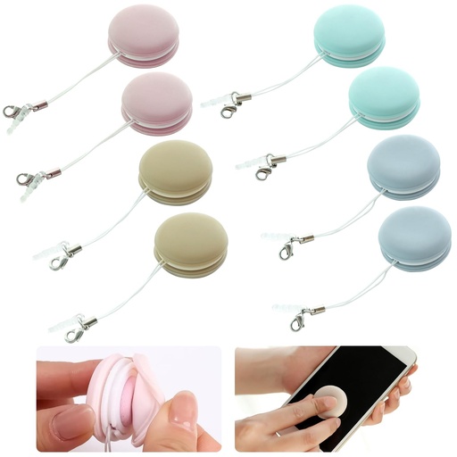 [ITM81711] Job Lot of 40 x 8pcs Macaron Phone Screen Cleaner, Mobile Phone Screen Wipe, Macaron Computer Screen Cleaner Wipe  