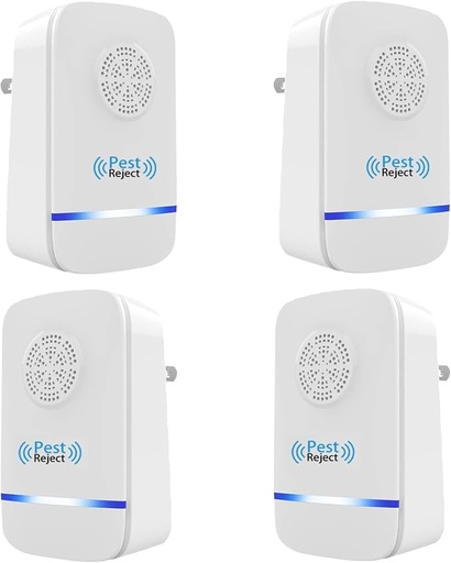 [ITM108819] Job Lot of 20 x Ultrasonic Pest Repeller, Electronic Mouse Repellent plug in Pest Control for Mouse, Ants, Rat, Spider, Rodents, Fly, Mosquitoes, Harmless to Pets and Human