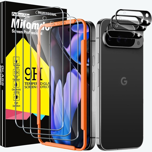 [ITM128169] Job Lot of 477 x Milomdoi 3 Pack Screen Protector for Google Pixel 9 Pro XL with 3 Pack Camera Lens Protector